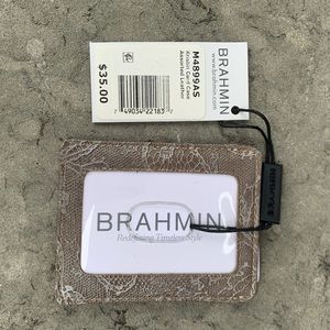 BRAHMIN Leather Kristen Card/ID Case